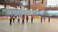 Peserta Kejurnas Ice Skating 2022