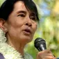 Aung San Suu Kyi. (CNN)