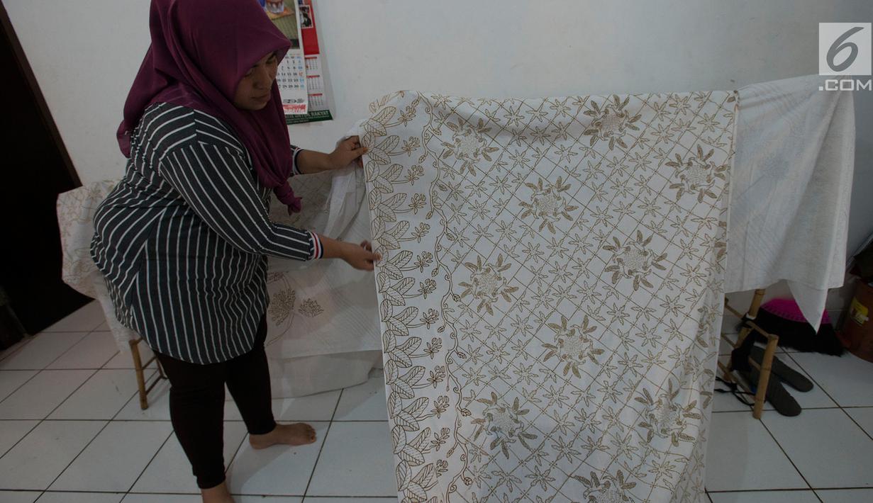 Foto Mengintip Proses Pembuatan Kain Batik Di Rusun Rawa Bebek Lifestyle Liputan6 Com