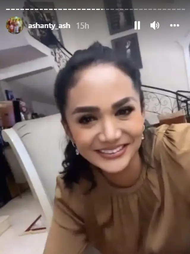 Ashanty di Rumah Krisdayanti
