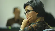Mantan Menteri Keuangan Sri Mulyani bersaksi di Pengadilan Tipikor Jakarta, Jumat (2/5/2014) (Liputan6.com/Johan Tallo).