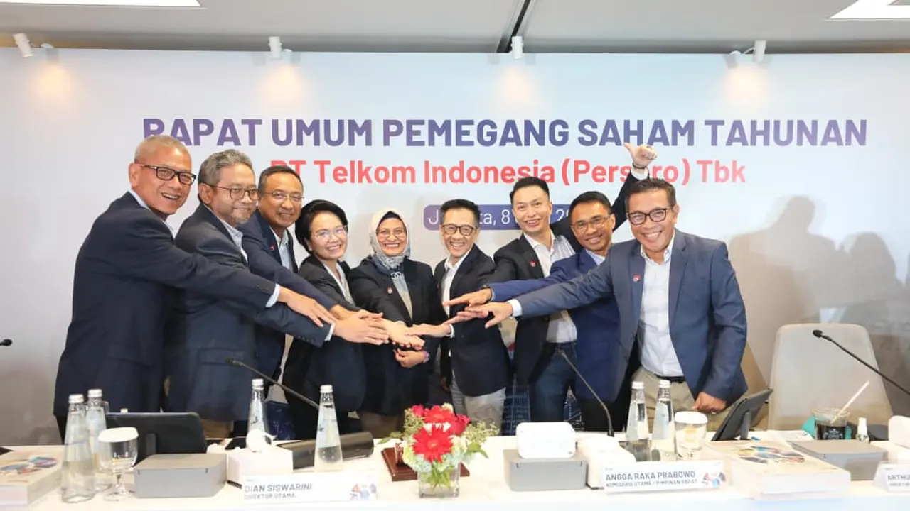 RUPST Tahun Buku 2025, Telkom Bagikan Dividen Rp21,9 Triliun kepada Pemegang Saham