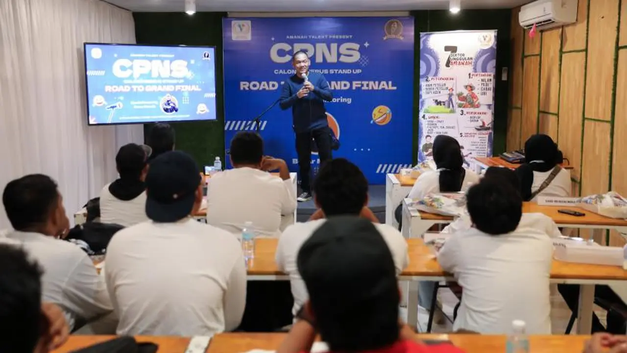 Aneuk Muda Aceh Unggul Heba (AMANAH) menggelar kompetisi adu bakat stand up comedy di Ivory Coffee dan Culinary, Aceh, Minggu (14/7) (Istimewa)