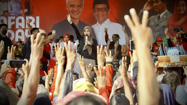 Istri calon presiden Ganjar Pranowo, Siti Atikoh