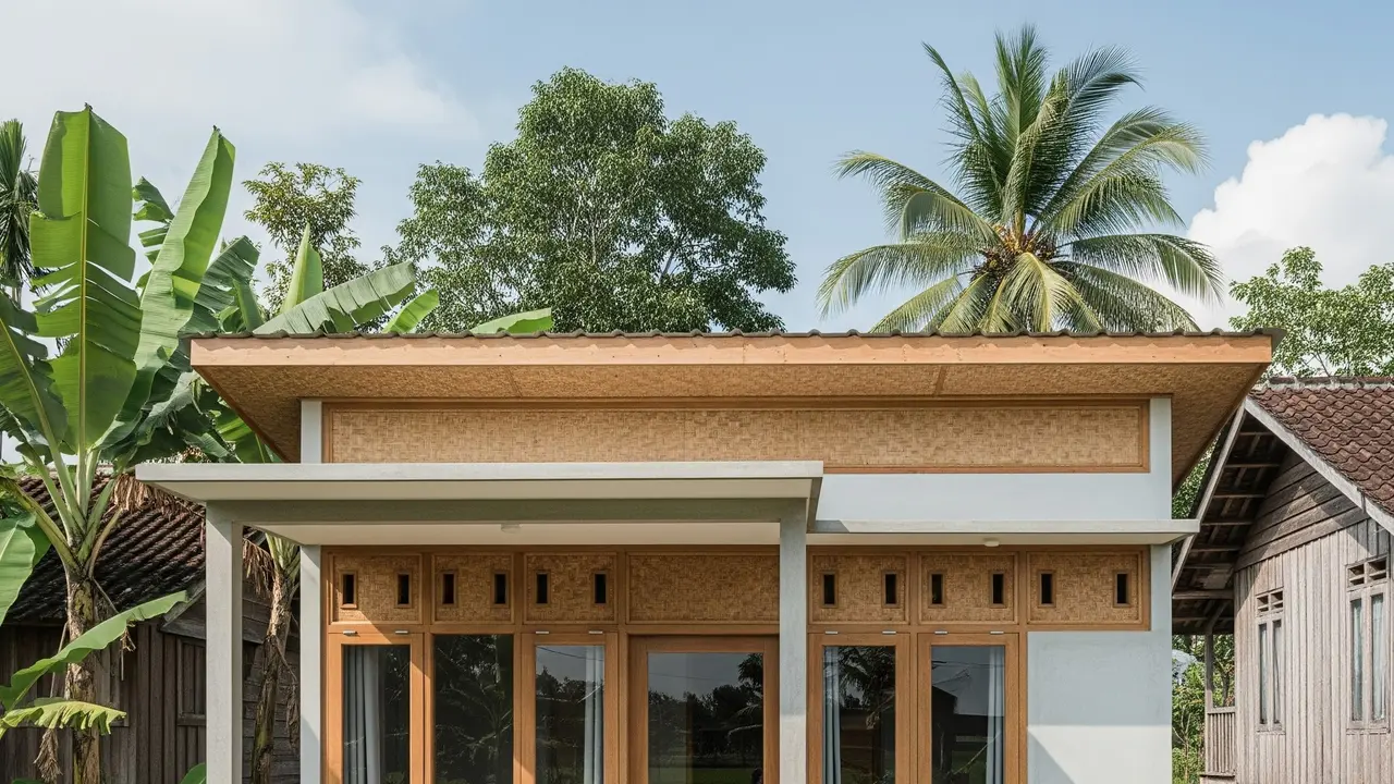 Rumah Murah Minimalis Tapi Elegan di Desa dengan Budget Rp 50 Juta