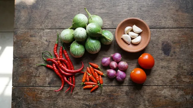 Resep Sambal Terong Hijau (AI Generated)