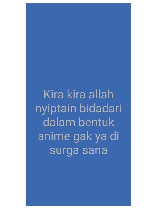 6 Status WhatsApp Nyeleneh Pecinta Anime Ini Bikin Tepuk Jidat