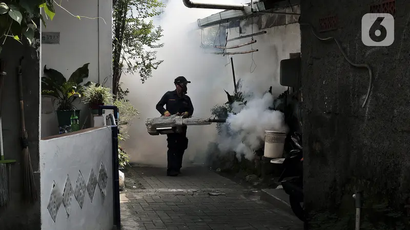 FOTO: Membasmi Nyamuk Demam Berdarah Dengue