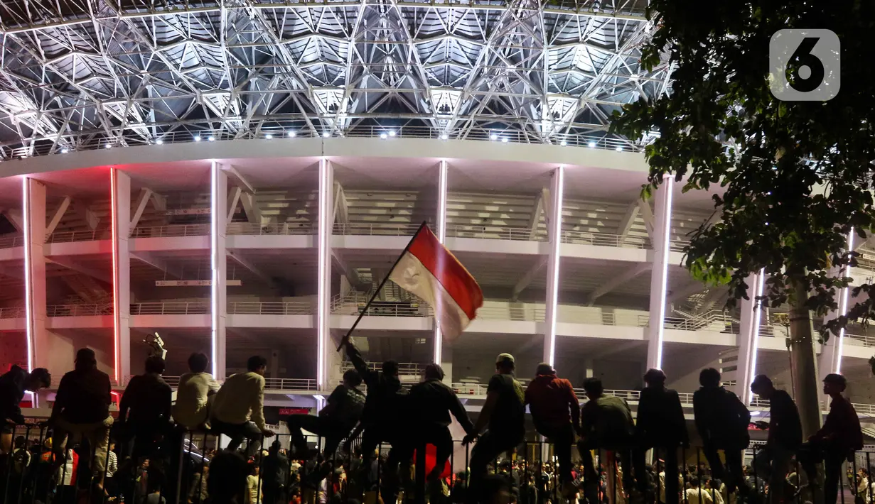 Sebelumnya, timnas Indonesia U-23 berlaga di semifinal Piala Asia U-23 AFC Qatar 2024 setelah membekuk Korea Selatan 11-10 (2-2) melalui adu penalti di babak perempat final. (Liputan6.com/Herman Zakharia)