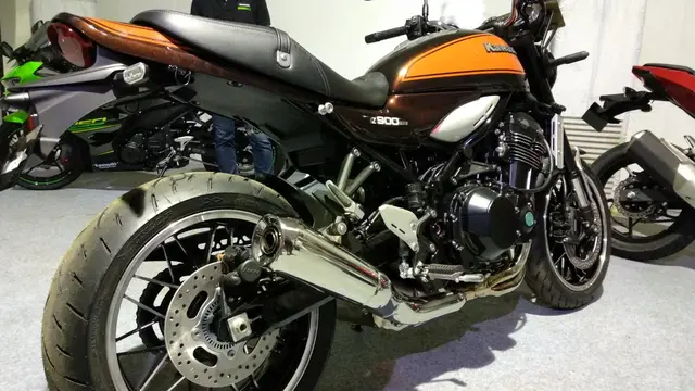 Wajah Kawasaki Z900RS.(Amal/Liputan6.com)
