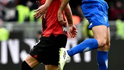 Kemenangan I Rossoneri ditentukan oleh gol yang dicetak Christian Pulisic pada menit ke-40. (GABRIEL BOUYS/AFP)