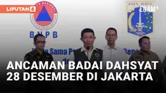 Ada Ancaman Badai Dashyat 28 Desember, Perusahaan Diminta WFH