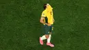 Reaksi kecewa pemain Timnas Australia, Sam Kerr setelah kalah dari Timnas Inggris pada laga semifinal Piala Dunia Wanita 2023 di Stadium Australia, Sydney, 16 Agustus 2023. (AFP/David Gray)
