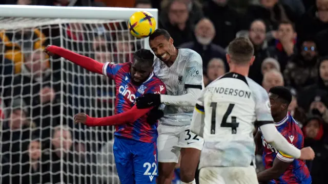 Hasil Liga Inggris: Liverpool Gagal Raih Poin Penuh di Markas Crystal Palace