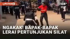 Perguruan bela diri biasanya menampilkan pertunjukan berupa duel saat parade. Sejatinya pertunjukan mestinya dinikmati para penonton, namun tidak dengan bapak satu ini. Saat menyaksikan pertunjukan tarung pencak silat, seorang bapak menerobos jalur p...