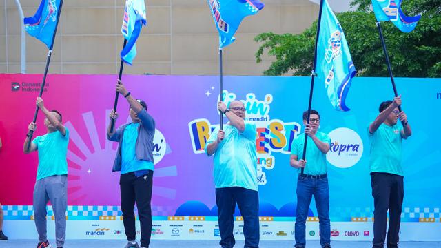 Livin’ Run Fest 2025 Palembang Sukses Hadirkan Sinergi Lari, Musik, UMKM, dan Inovasi Digital Bank Mandiri
