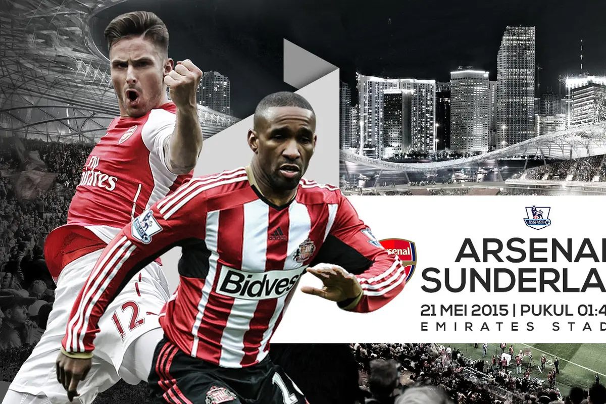 Prediksi Arsenal vs Sunderland (Liputan6.com/Yoshiro)