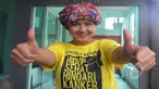 Ria Irawan ditunjuk menjadi Duta Kanker Indonesia oleh RSCM, Jakarta, Rabu (4/2/2015). (Liputan6.com/Herman Zakharia)