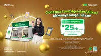 Banjir Diskon Jutaan Rupiah di Cicil Emas Pegadaian, Begini Cara Dapat Promonya!