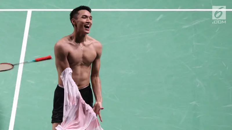 Jonatan Christie Raih Emas Asian Games