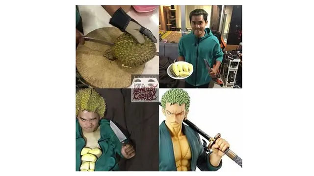 6 Cosplay Low Budget Jadi Zoro dan Sanji Ini Kreatif, Bikin Ngakak