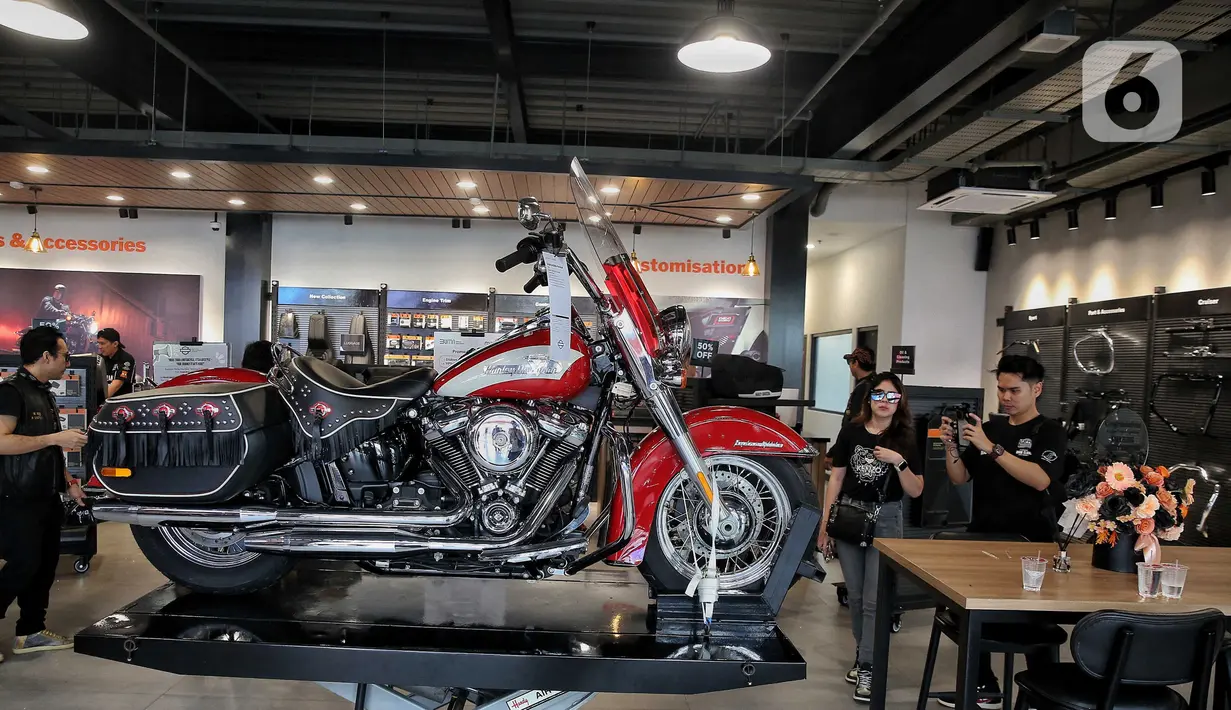 Di tahun 2025, perkembangan pasar motor besar di Indonesia diprediksi akan berkembang. (Liputan6.com/Angga Yuniar)