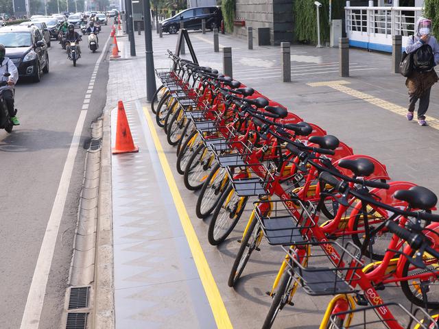 Bike Sharing Jakarta Simak Tarif Cara Pakai Dan 9 Titik Parkir Sepeda Gowes Citizen6 Liputan6 Com