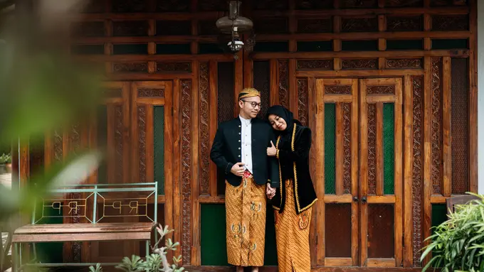 Foto pernikahan di masa pandemi