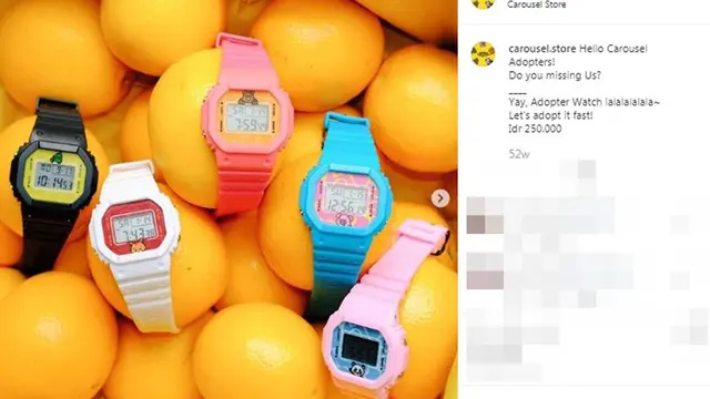 Jam tangan lokal