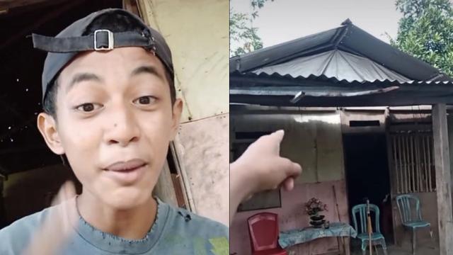 Diejek Karena Tinggal Di Rumah Kayu Pria Ini Tetap Bangga Beri Home Tour Hot Liputan6 Com