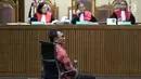 Mantan Gubernur Sumatera Utara, Gatot Pujo Nugroho saat menjadi saksi pada sidang lanjutan kasus dugaan suap ketok palu DPRD Sumut periode 2009-2014 di Pengadilan Tipikor, Jakarta, Rabu (27/2). (Liputan6.com/Helmi Fithriansyah)