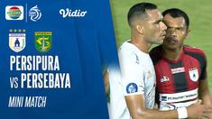 Berita video highlights pertandingan BRI Liga 1 2021/2022 antara Persebaya Surabaya melawan Persipura Jayapura yang berlangsung di Stadion Maguwoharjo, Sleman, Sabtu (16/10/2021).