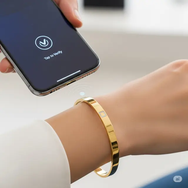 Smart Bangle with NFC