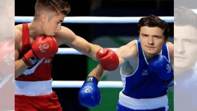 Orlando Bloom dan Justin Bieber