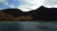 Pulau Gili Lawa sebelum terbakar (Liputan6.com/Ola Keda)