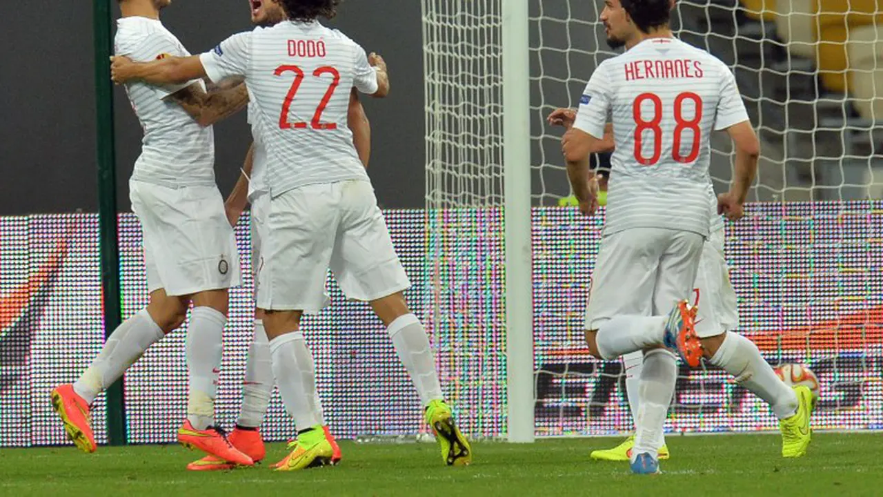 Inter Milan Kalahkan 10 Pemain Dnipro Dnipropetrovsk
