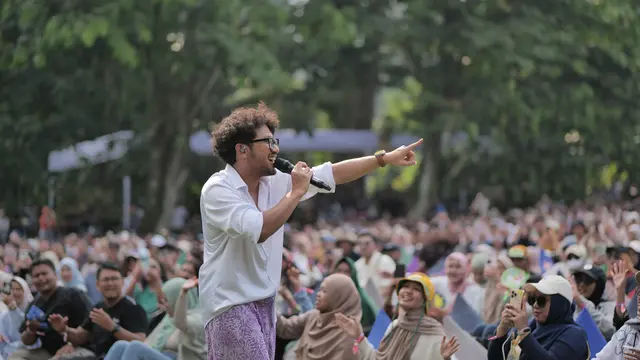 Sunset di Kebun Kembali ke Kebun Raya Bogor, Tampilkan Raisa hingga Perkenalkan Tumbuhan Bucephalandra