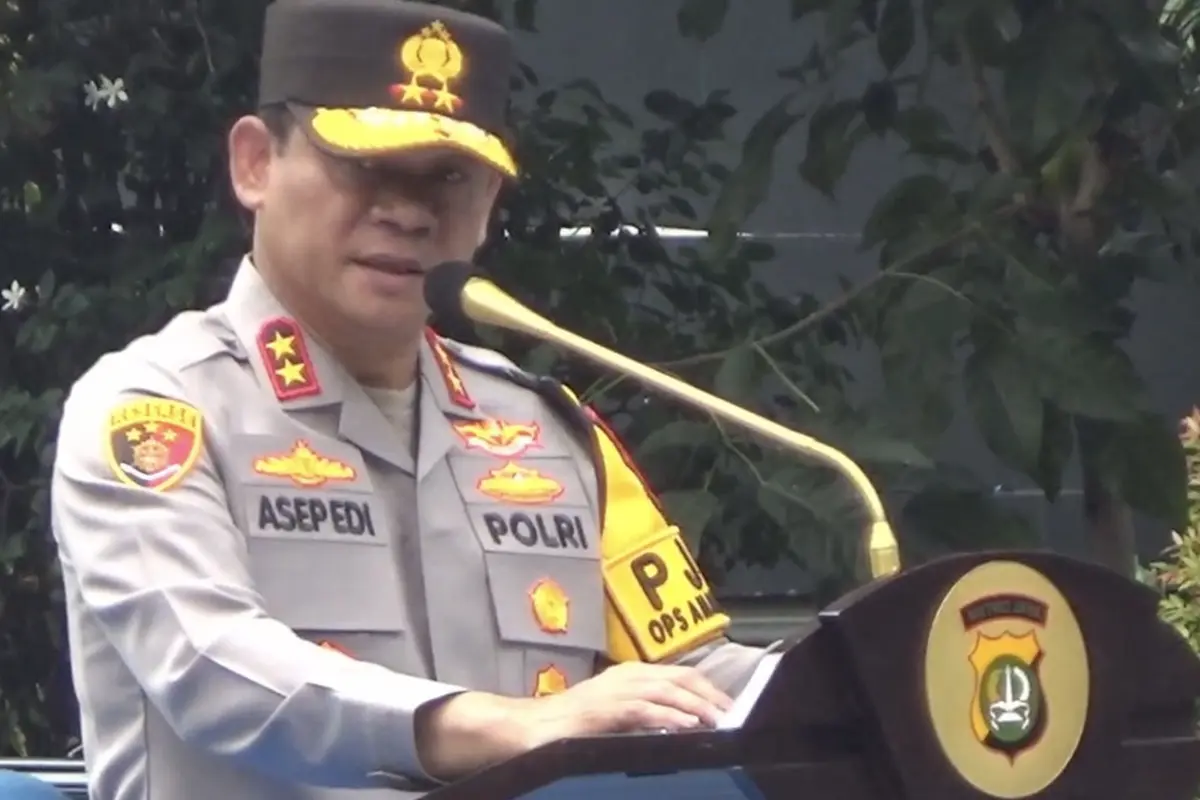 Kapolda Metro Jaya Irjen Asep Edi Suheri.