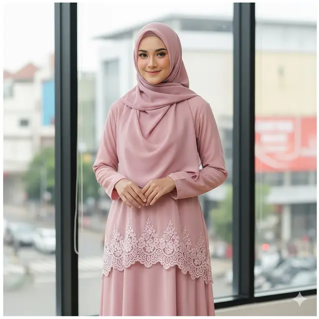 10 Model Gamis untuk Pengajian Maulid Nabi 2025, Tampil Anggun dan Syar'i