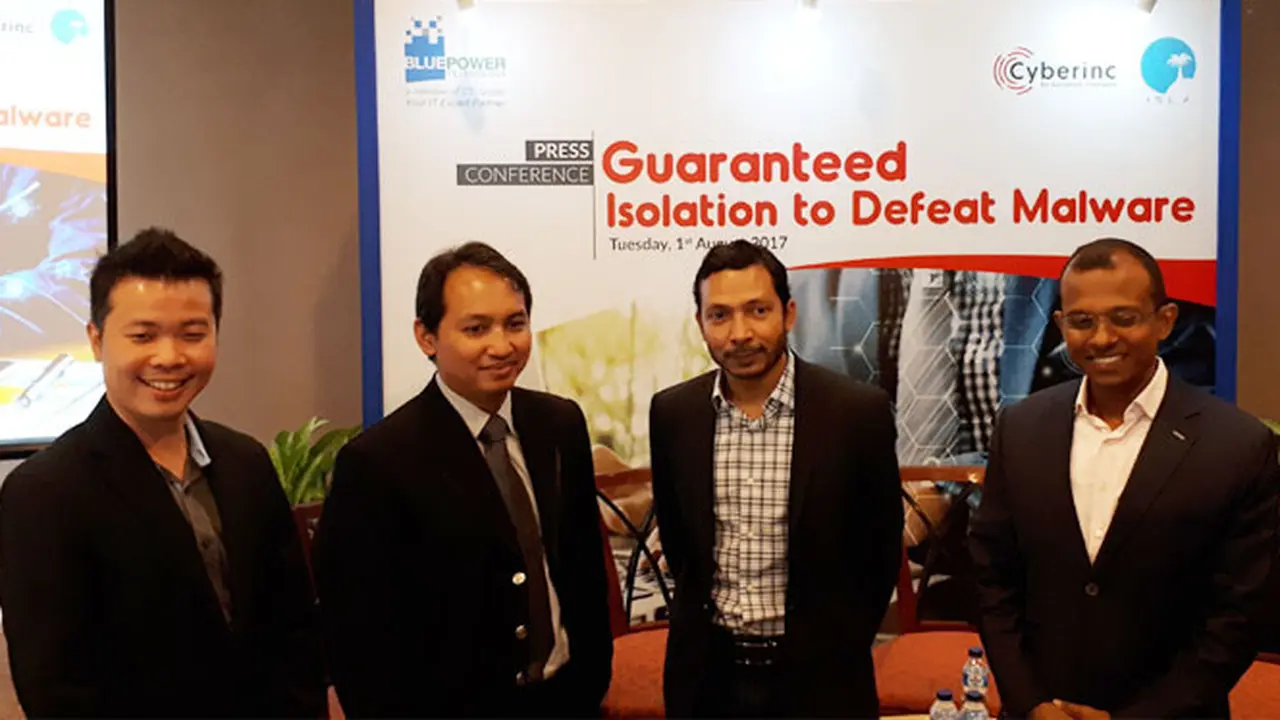 Peluncuran solusi ISLA dari Cyberinc dengan distibutor PT Blue Energy