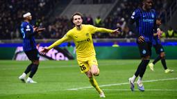 Namun, mereka malah kebobolan dua gol terlebih dahulu melalui Jens Petter Hauge (58') dan Hakon Evjen (72'). (AFP/Piero Cruciatti)