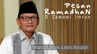 D Zawawi Imron: Pengingat untuk Calon Koruptor