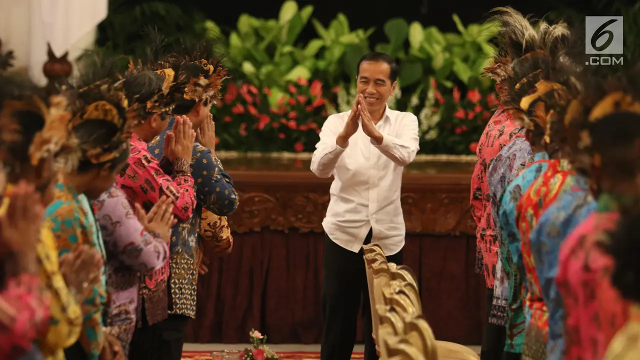 Jokowi Bertemu Tokoh Papua