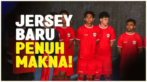 VIDEO: Jersey Baru Timnas Indonesia Resmi Diperkenalkan ke Publik, Terinspirasi dari Kejayaan 1981