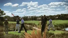 Main Golf, Trump Dikawal Sistem Rudal Avenger
