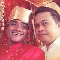 Bayu Kumbara dan Jennifer Blockhurst saat menikah (m.sooperboy.com)