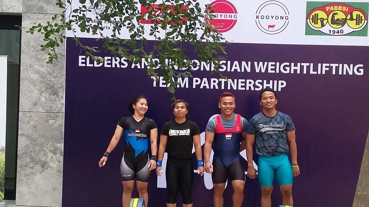 Tim angkat besi Indonesia 