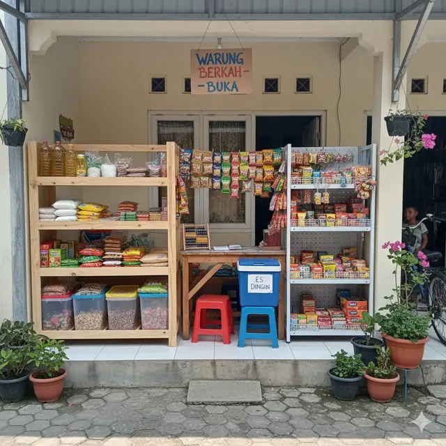 7 Model Warung Kelontong di Teras Rumah, Cocok untuk Pemula dengan Modal Terbatas
