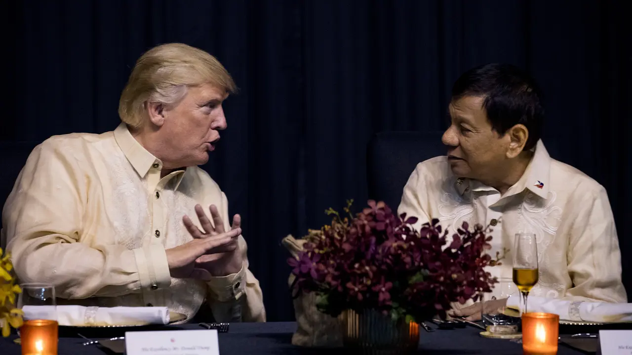 Donald Trump dan Rodrigo Duterte