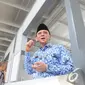 Plt Gubernur DKI Jakarta Basuki Tjahaja Purnama (Ahok) blusukan ke areal PKL di IRTI Monas, Jakarta, Senin (10/11/2014) (Liputan6.com/Herman Zakharia)